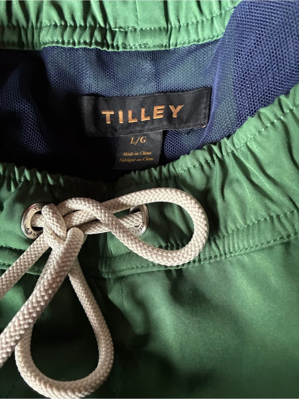 Tilley Men's Classic Swim Shorts - Olive Dark Green Size L